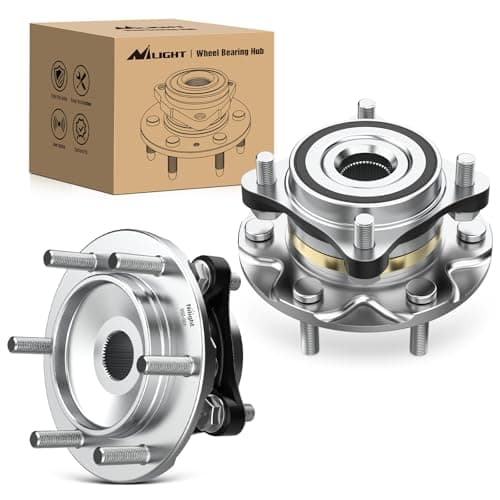 Nilight Front Wheel Bearing and Hub Assembly for Toyota 4Runner 2003-2018, FJ Cruiser 2007-2014, Lexus GX460 2010-2018, GX470 2003-2009, 4WD w/6 Lugs-950-001 2Pack