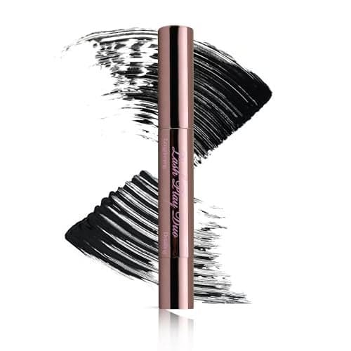 Girlactik Lash Play Duo Mascara DualWand Lengthening Detailing Mascara for Full Defined Lashes Vegan CrueltyFree ParabenFree Lash Enhancer Mink Black