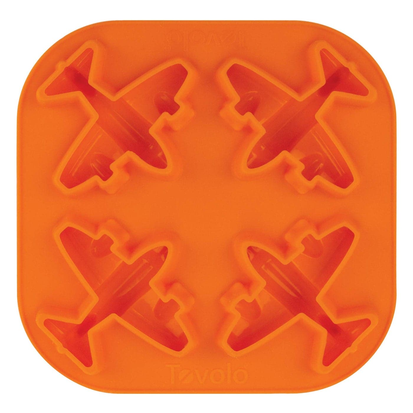 Tovolo Novelty Airplane Ice Cube Mold Trays Flexible Silicone Dishwasher Safe