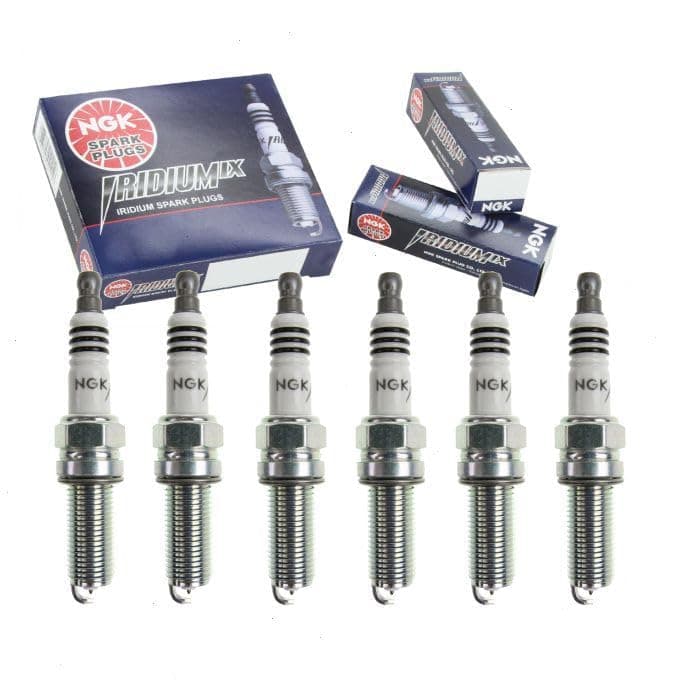 6 pc NGK Iridium IX Spark Plugs compatible with Honda Odyssey 35L V6 20082019
