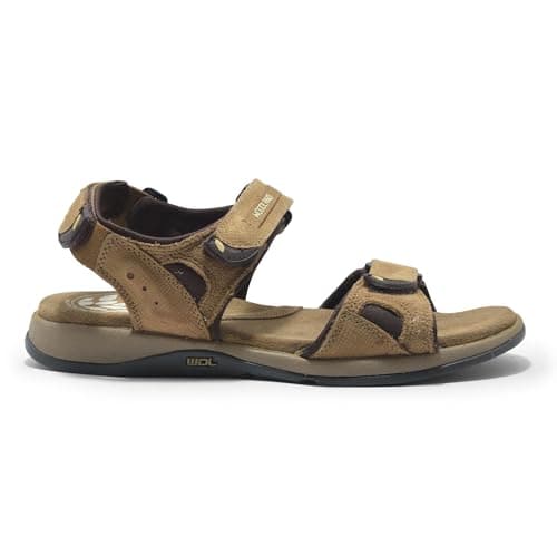 Woodland Men's Camel Leather Sandal-8 UK (42 EU) (OGD 3613119NW)