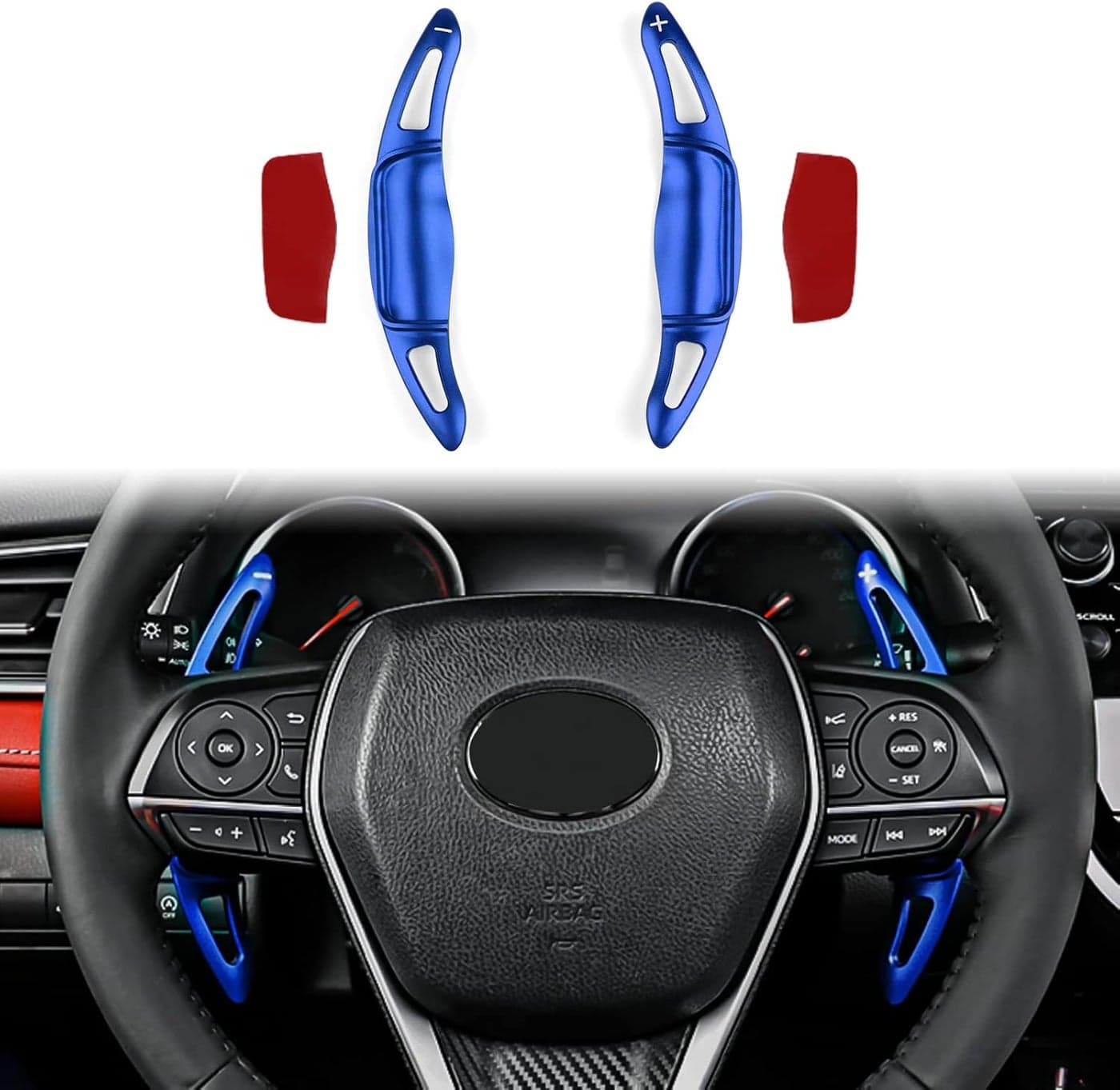 CKE Blue Paddle Shifter Extension for Toyota