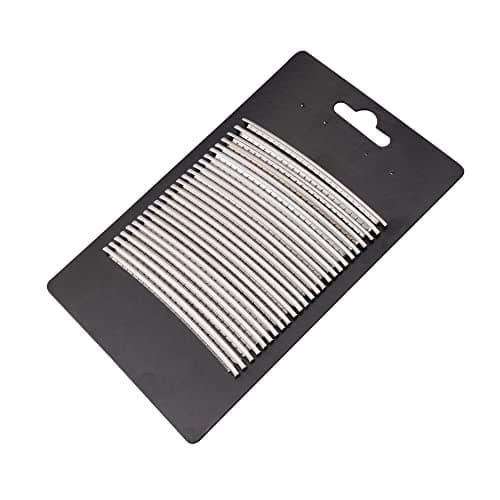Musiclily Stainless Steel 2.9mm Guitar Fret Wires 24 Frets Fretwire Set for Fender Strat Tele Electric Guitar Bass, Chrome