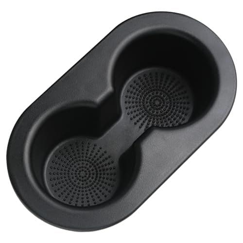 Rear Seat Cup HolderCompatible with 20052011 Dodge DAKOTA20022019 Dodge Ram 1500 2500 3500 4500 5500 Replaces 5HD65DX9AC Back Dual Drink Cupholder