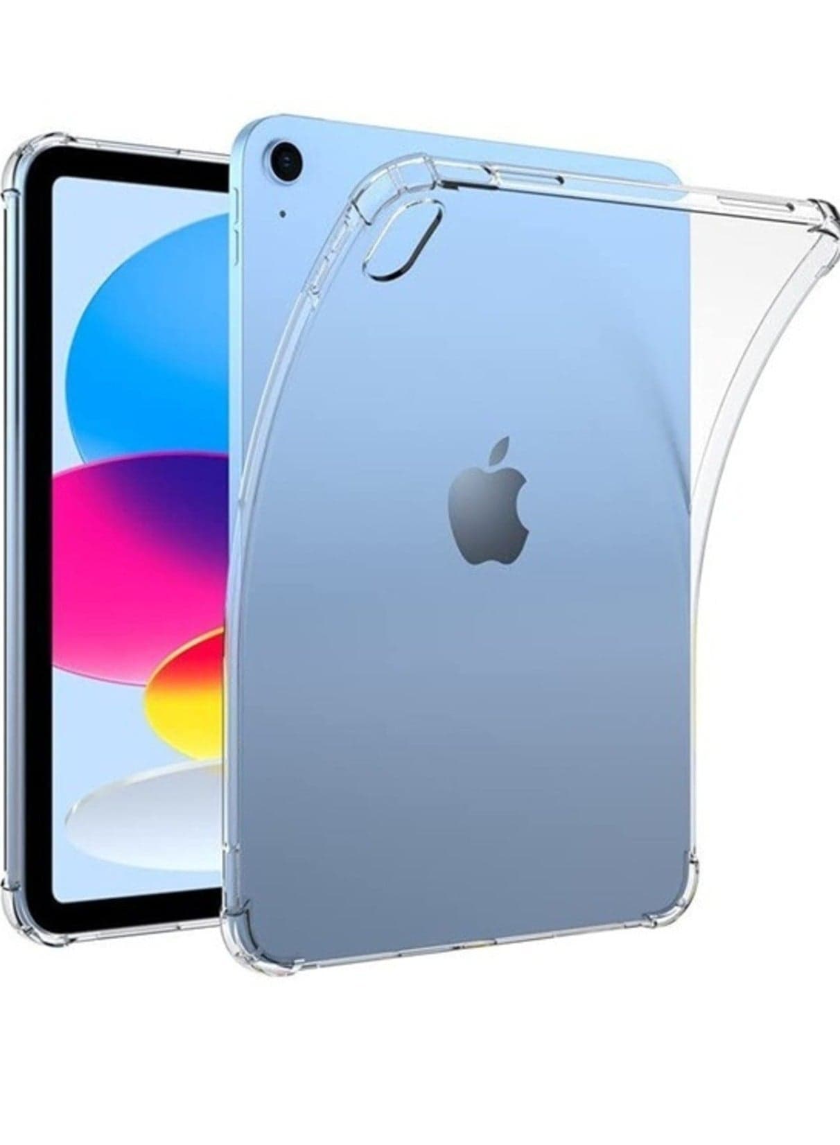 2024 iPad Air 13 Inch Clear TPU Case – Ultra-Thin Shockproof Protective Shell with Corner Protection