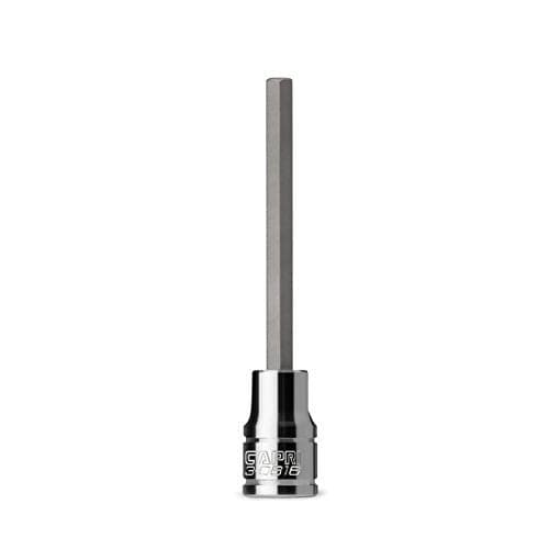 Capri Tools 3-0616 Long 1/4-Inch Hex Bit Socket, 3/8-Inch Drive, SAE