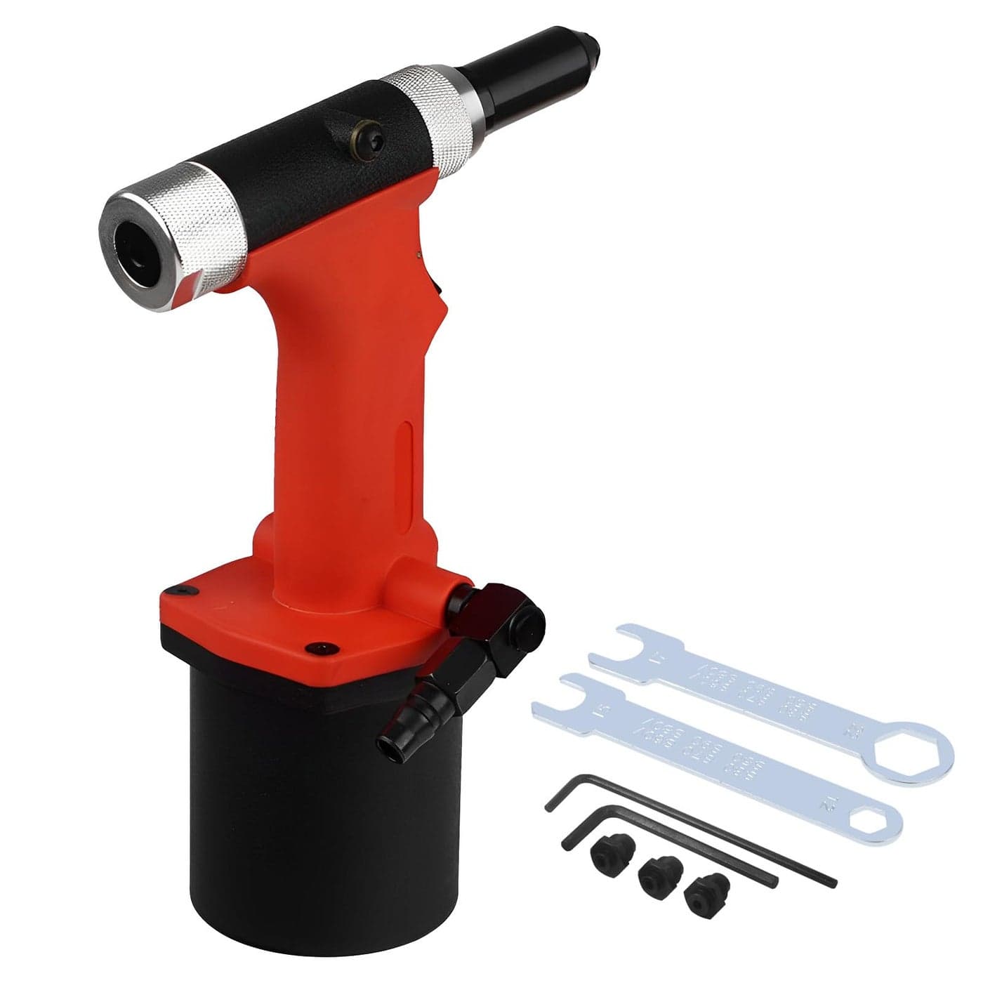 SHININGEYES Heavy Duty AirHydraulic Rivet Gun Professional Riveting Tool 14 air Power Tool no Self Suction Style