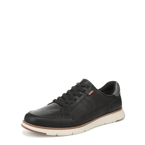 Dr. Scholl's Mens Synergy Stretch Lace Sneaker Black 8 M