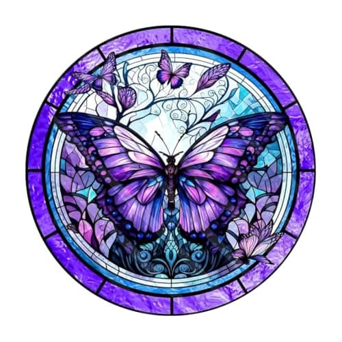 HASTHIP® Diamond Painting Kit - 14x14inch Butterfly Diamond Painting Kits, 5D Diamond Painting Kit for Adults & Kids, Very Suitable for Home Leisure and Wall Decoration, Gift for Kids and Adults