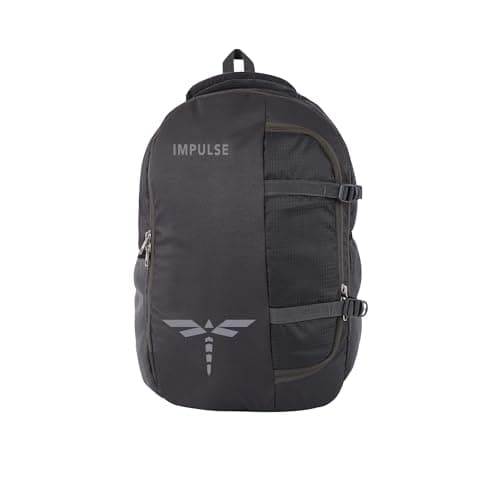 Impulse IMP Omega 35L Laptop Backpack/Office Bag/School Bag/College Bag/Business Bag/Travel Backpack Water Resistant Fits Up to 16 Inch Laptop with 1 Year Warranty (Grey)