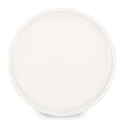Villeroy & Boch Artesano Salad Plate Set of 6 Premium Vitrified White Porcelain - Made in Germany - Perfect for Rustic Dinners - 8.5 Inches