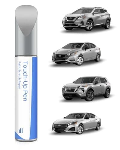 PARTS4EV K23 Brilliant Silver Metallic Touch Up Paint Compatible with Nissan Exact Match Chips and Nicks Touch Up