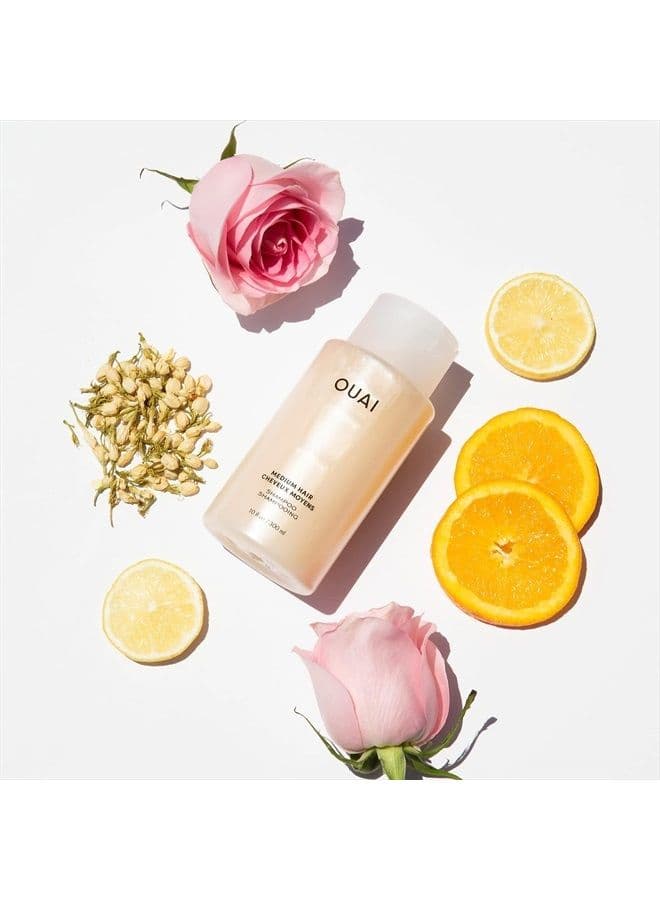 Medium Shampoo Refill Pouch. Super Hydrating Shampoo Nourishes with Babassu and Coconut Oils, Strengthens with Keratin and Adds Shine with Kumquat Extract