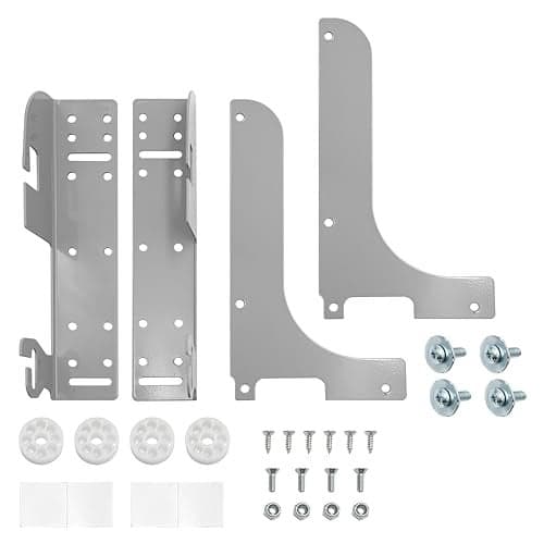 nipponAsia 5WB-DMKIT Door Mount Kit, Compatible with 5WB1 Single Basket, 5WB2 2-Tier Basket, and 5CW2 Organizer Basket Series Cabinet Organizers
