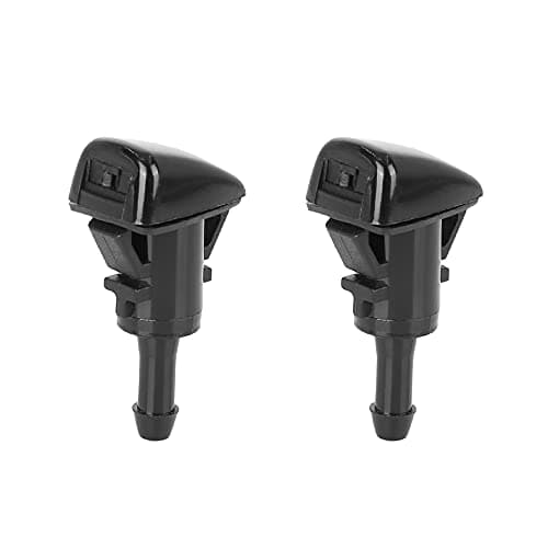 X AUTOHAUX 2pcs 05303834AB Windshield Washer Sprayer Nozzle Single Hole Replacement for Jeep Patriot 20082016