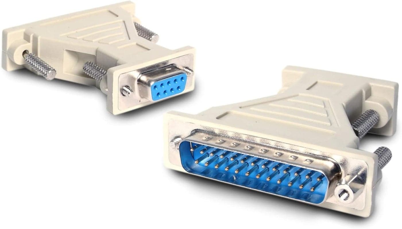 StarTechcom DB9 to DB25 Serial Cable Adapter FM Serial adapter DB9 F to DB25 M AT925FMBeige