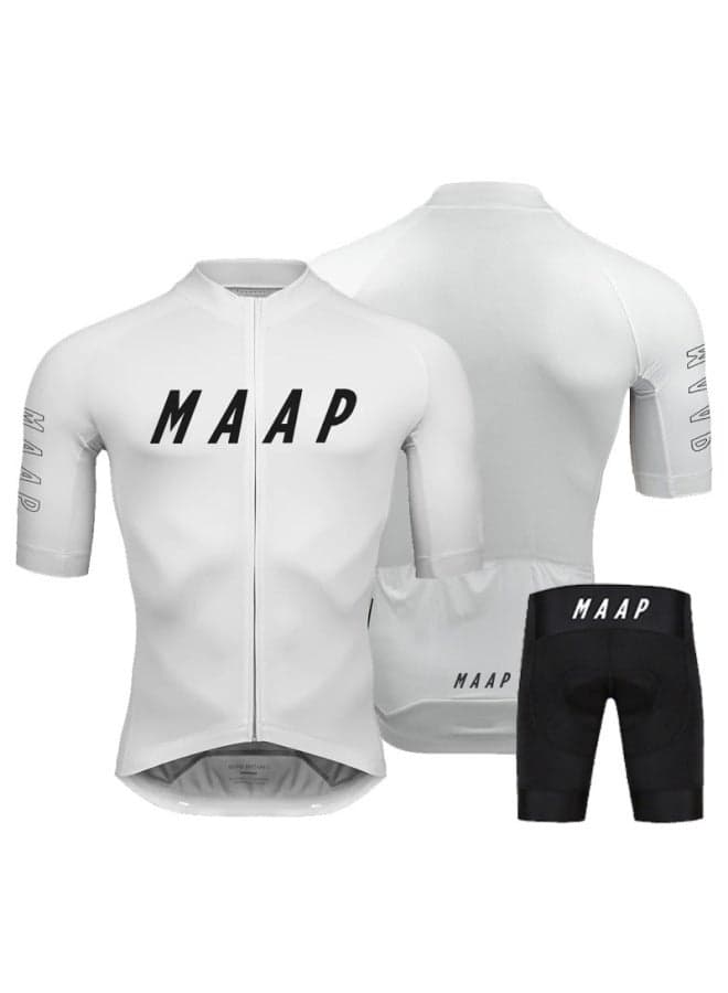 Men's Road Bike Cycling Suit Short-sleeved Professional Breathable Cycling Suit Quick-dry