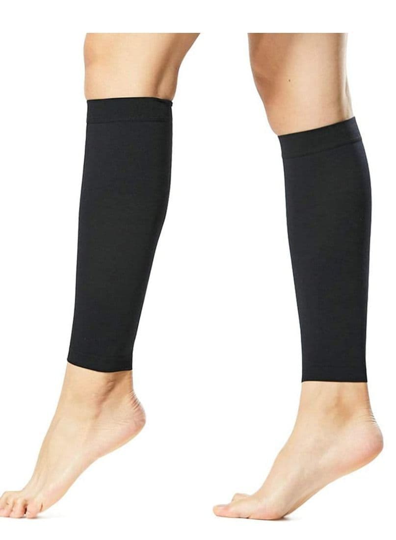 Calf Compression Socks, 1 Pair of Women Socks Mid-calf Swelling Protection Sleeve Suitable for Running, Travel, Nursing, Cycling, Etc. (15-20mmhg)