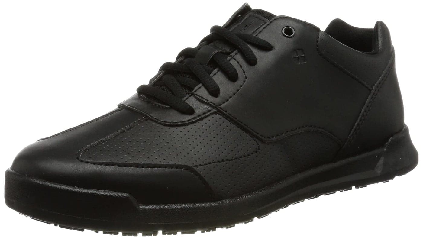Shoes for Crews Womens SlipResistant Work Sneakers Comfortable NonSlip Shoes for Women in Healthcare Food Service Retail Liberty 9 Black