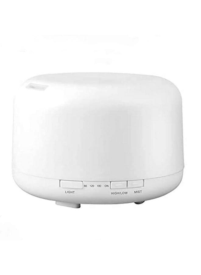 5 In 1 Essential Oil Diffuser Ultrasonic Aromatherapy Fragrant Oil Vaporizer Humidifier with Timer and Auto Off Safety Switch 7 LED Light Colors 500ml