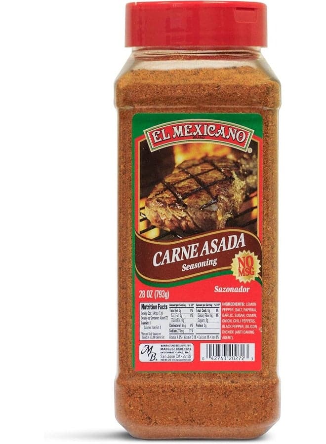El Mexicano Carne Asada Seasoning Mix - 28 oz