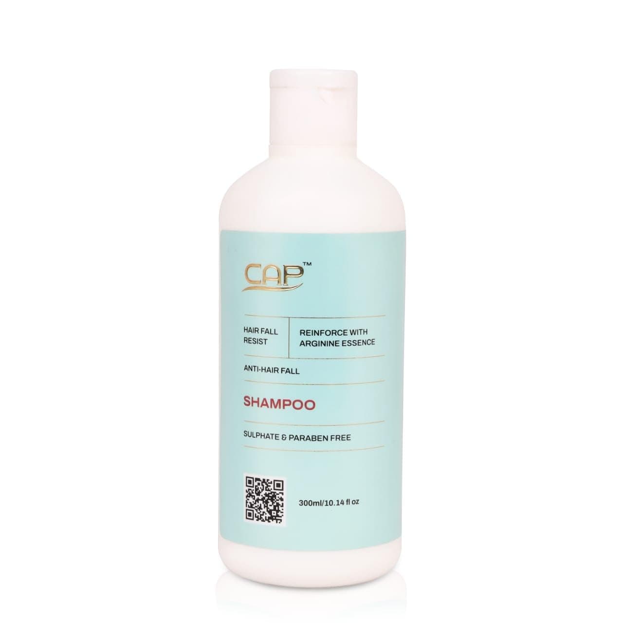 CAP AntiHair Fall Shampoo Set of 2 300ml Each With Arginine Essence Hair Fall Control Root Strengthening Sulfate Paraben Free For All Hair Types