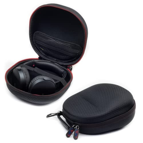 Digicharge Hard Protective Carry Case for Sony, JBL, Beats, Bose Kvidio Over-Ear Headphone, SteelSeries Nova Arctis Prime, Mpow, Beexcellent, Logitech Gaming Headset 19x23cm Max Headphones Case Cover