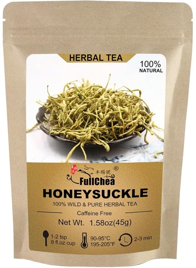 FullChea 100% Pure Natural Dried Honeysuckle Tea