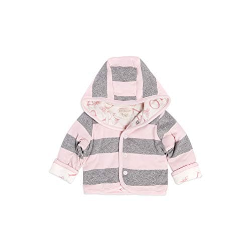 Burt's Bees Baby baby girls Sweatshirts, Lightweight Zip-up Jackets & Coats, Organic Cotton Hooded Sweatshirt, Blossom Abc, 3 Months US