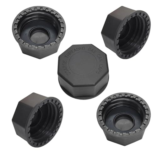 Fesasn 5 Gallon Gas Can Cap Replacement Fits Most 1235 Gallon Gas Cans