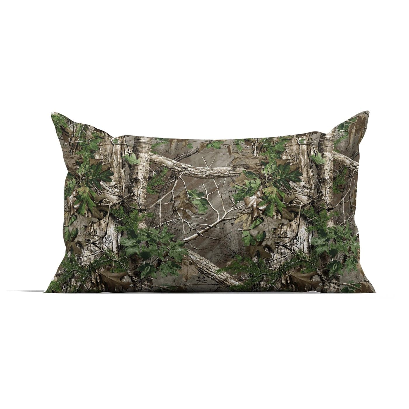 Northwest Realtree Pillowcase Hunting Dcor Mens Bedding Camouflage Cabin Sheets Set 2Pack 20 x 28 Realtree Xtra Green Camo