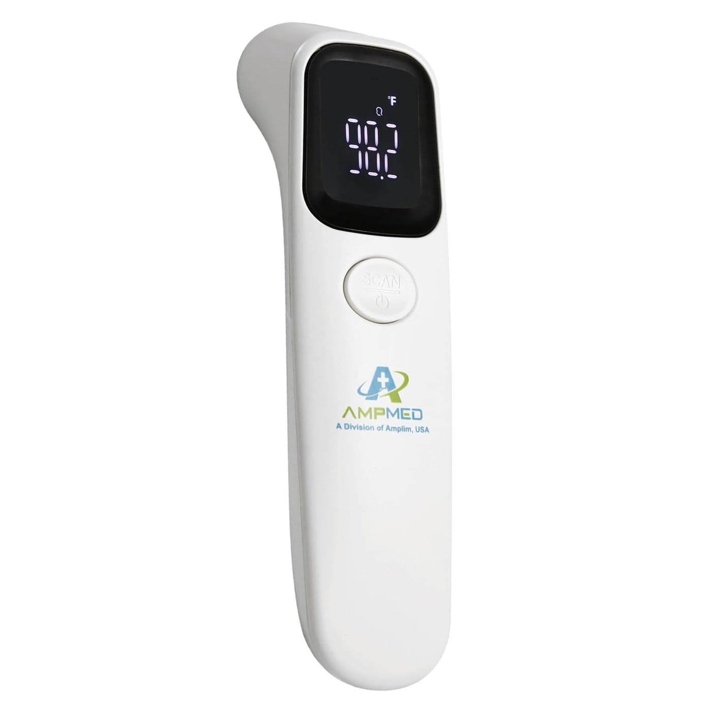 Amplim Forehead Thermometer NoTouch FDACleared MedicalGrade Infrared 1Second Read with Audible Fever Alert Accurate Digital Infrared Thermometer for Adults Kids Baby