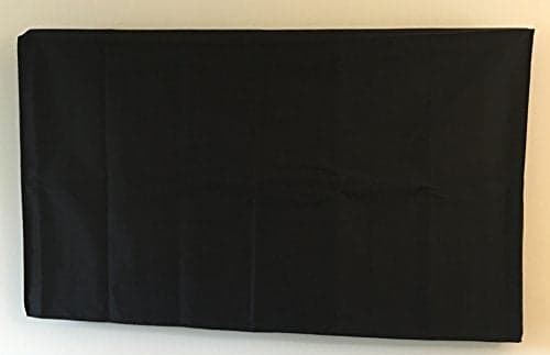 46'' Flat Screen TV - Outdoor Water Resistant Black Cover, Ideal for LCD and Plasma TV - 42.5''W x 4''H x 25.5''H