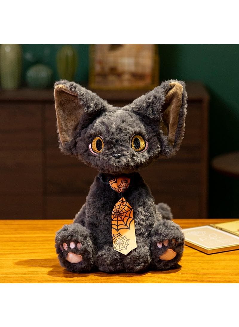 Cute Devon Rex Cat Stuffed Animal Soft Cuddly Perfect Cat Plush Toy Gifts for Festivals