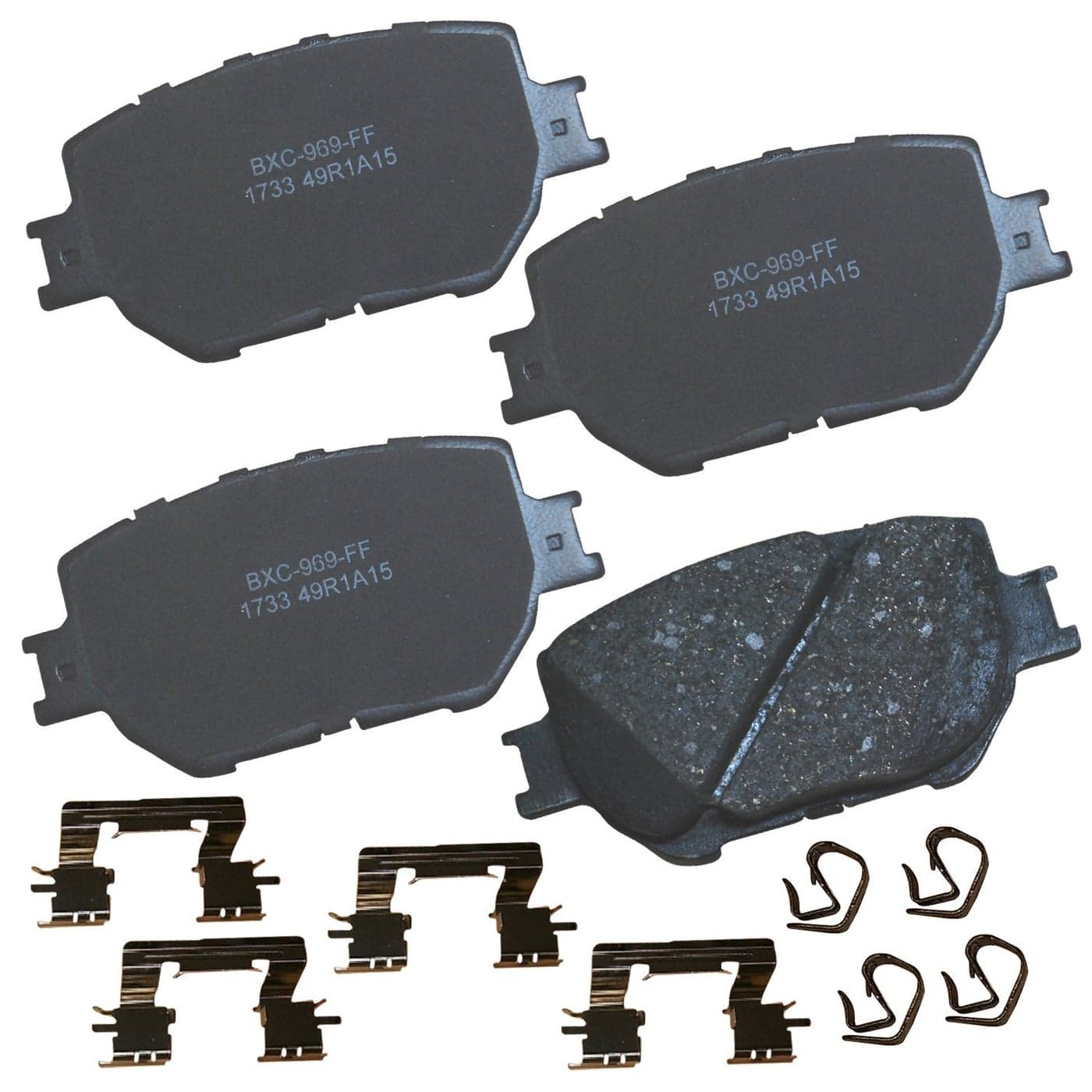 Bendix Premium SBC1733 Ceramic Front Brake Pads for Lexus IS250 20152014