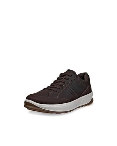 ECCO Men's Byway 2.0 Low Waterproof Sneaker, Coffee/Coffee Nubuck, 9-9.5