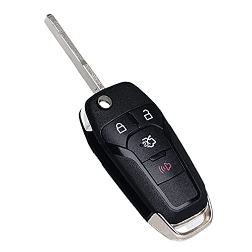 SUPALAND Flip Key Fob Replacement Fits for Ford Fusion 2013 2014 2015 2016 Keyless Entry Remote Control N5F-A08TAA 164-R7986 5924003 315Mhz 4 Button BTN