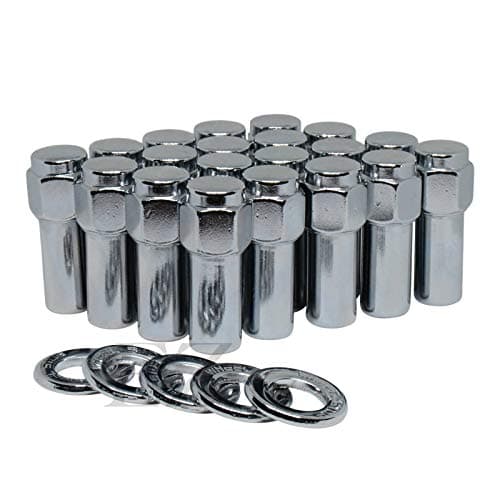 Cragar SST Mag Lug Nut 12x1.25 with Center Washer Set of 20 Pcs