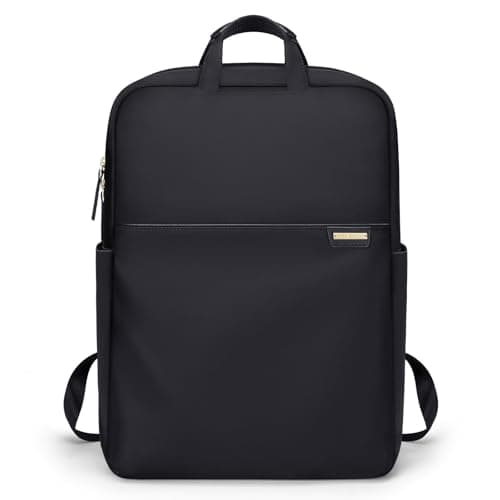 GOLF QUALITY Slim Laptop Backpack for Women Lightweight Business Backpack for Women Computer Bag Purse for Commuting Fit 173 Inch Black