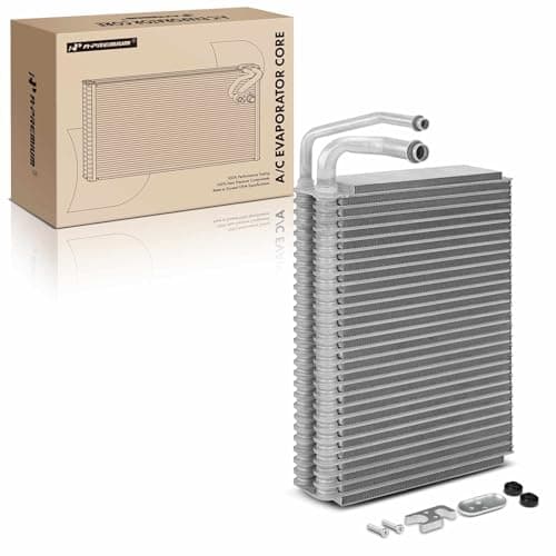 A-Premium Front A/C Evaporator Core Compatible with Chrysler 300 2005-2010 & Dodge Challenger 2008-2010, Charger 2006-2010, Magnum 2005-2008, with Pressing Plate
