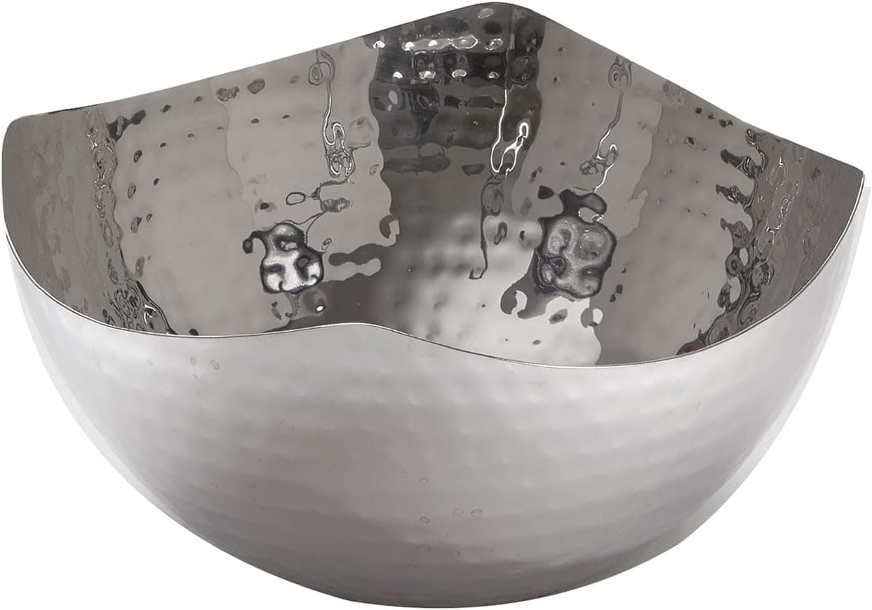 American Metalcraft SBH3 Squound Hammered Bowl Stainless Steel 7 Diameter 218 Height 40 oz Capacity