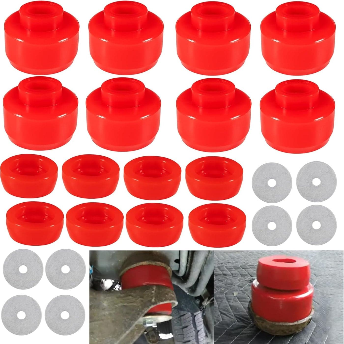 BELIFLY Body and Cab Mount Bushing Kit for Chevy Silverado & Sierra