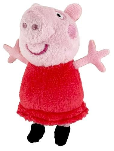 World's Smallest Peppa Pig Miniature Plush, Mini Plush Toy, Ages 3+