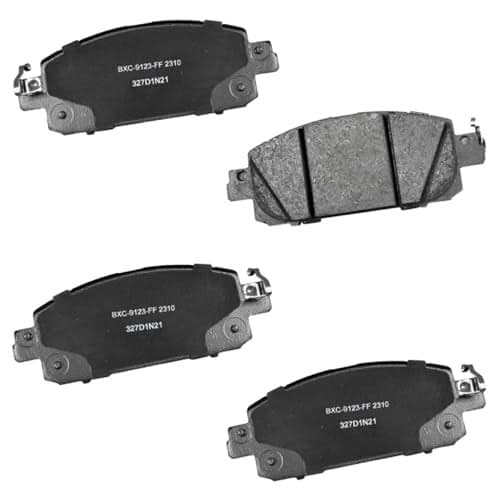 Bendix Premium SBC2310 Ceramic Front Brake Pads for Nissan Kicks 2024-2021, Sentra 2023-2020