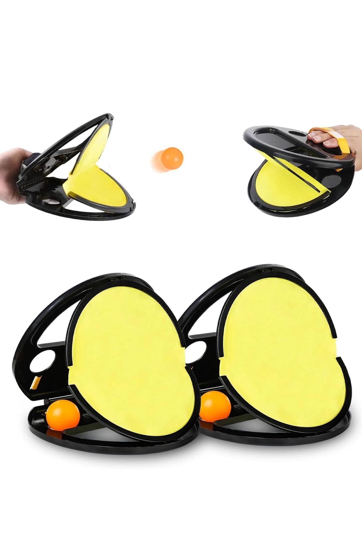New Racket Pocket Catch Game - Outdoor Catch Toy with Launcher, Perfect Throw Catch Set for Kids, Lightweight & Durable, Great for Parks & Backyards, Best Gift for Active Kids, Por