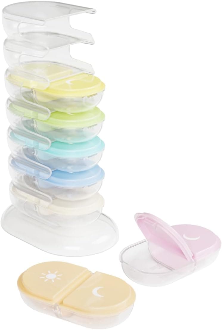 EZY DOSE Rainbow Pill Organizer for Kids