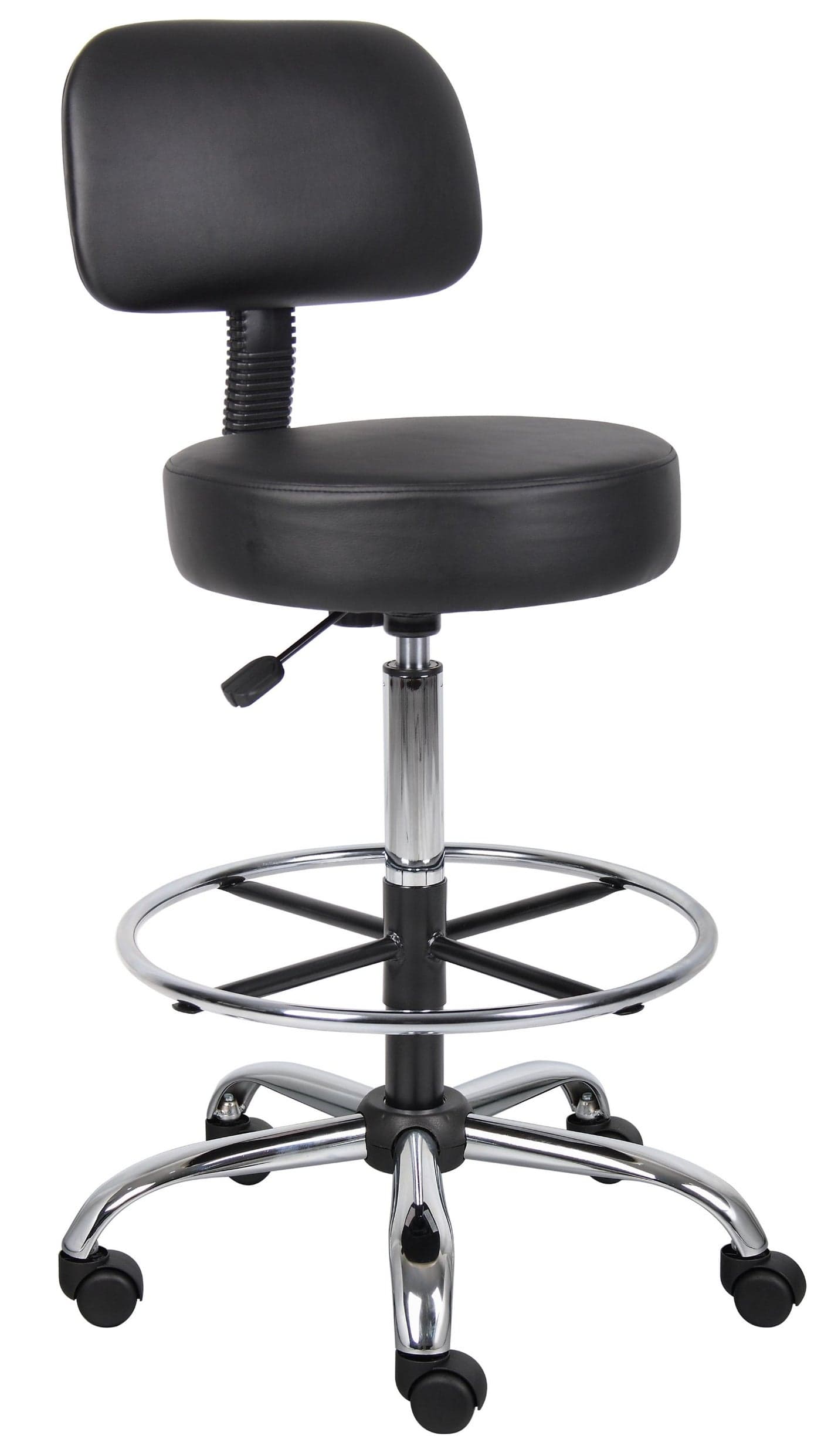 Boss Office Products Medical Stool Black