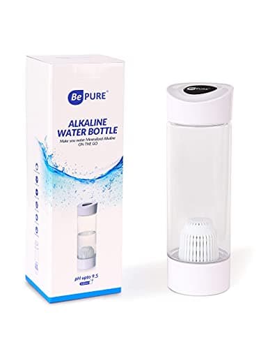 Bepure Premium Alkaline Water Bottle | Get Balanced pH upto 9 | Get negative ORP Water Instantly | BPA Free