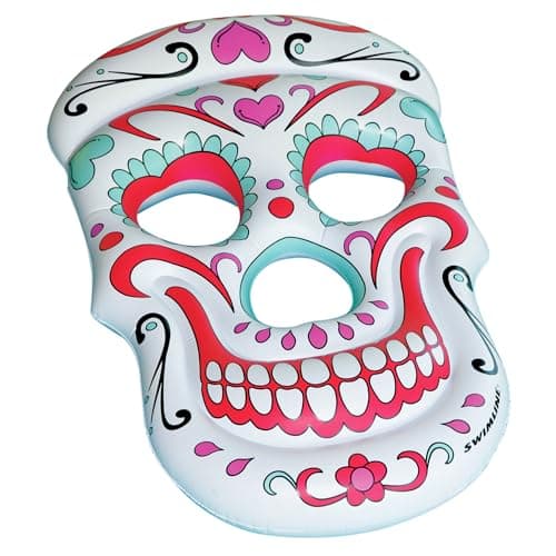 Swimline Sugar Skull Pool Float