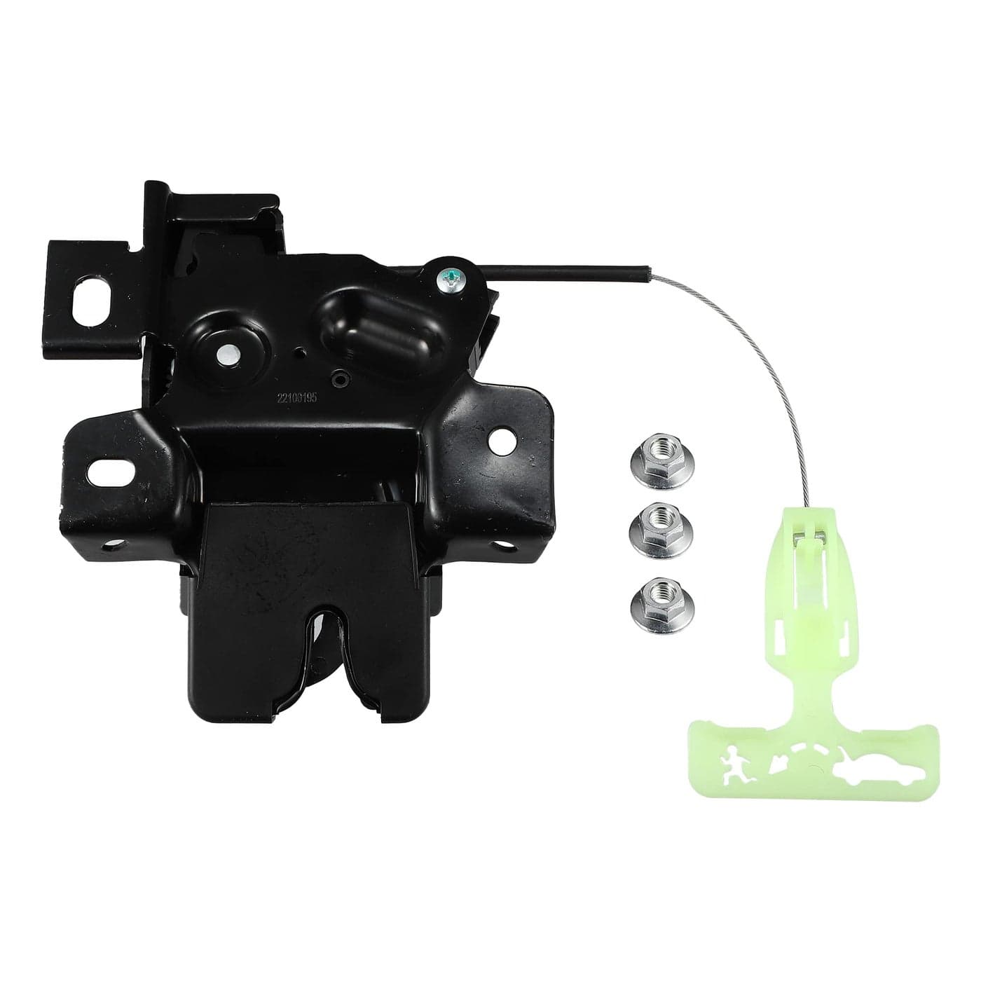 X AUTOHAUX Trunk Latch Actuator DR3Z5443200A for Ford Mustang Coupe 20102014 Rear Deck Lid Latch Motor Tailgate Door Lid Lock wRelease Cable